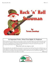 Rock 'n' Roll Snowman PDF & MP3 Bundle Thumbnail